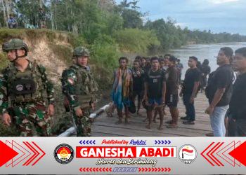 Koops TNI Habema Evakuasi 44 Pendulang Emas dari Gangguan OPM di Pegunungan Bintang