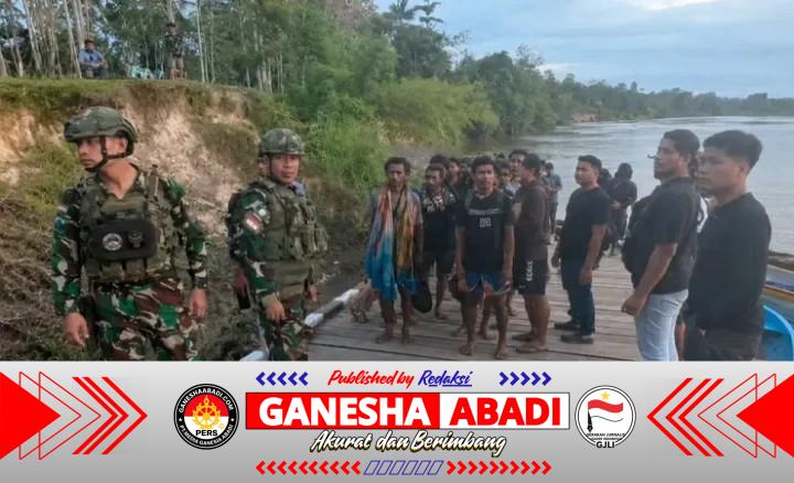 Koops TNI Habema Evakuasi 44 Pendulang Emas dari Gangguan OPM di Pegunungan Bintang