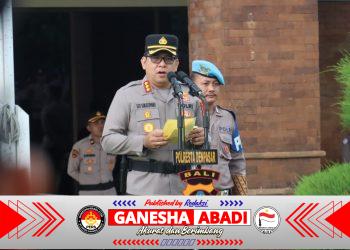 Personel Berprestasi Terima Penghargaan, Kapolresta Denpasar Tegaskan Budaya Prestasi di Lingkungan Polri