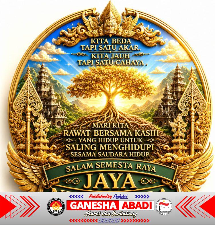 Salam Semesta Raya Jaya Nusantara: Mbah Supono Ajak Bangsa Merawat Kasih, Persatuan, dan Akar Kebhinekaan