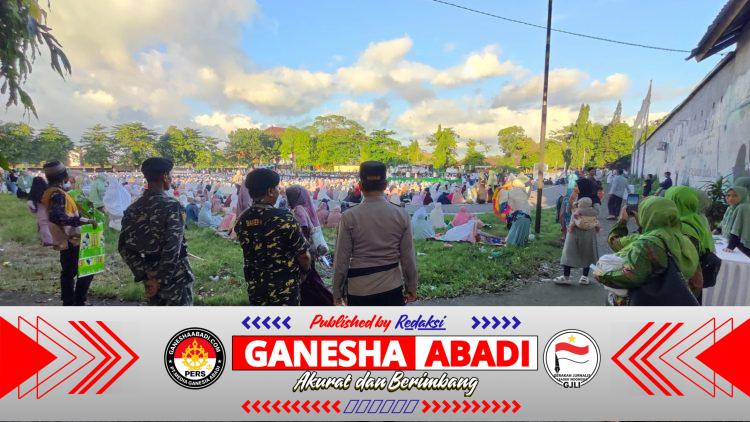 Pengamanan Sholat Idul Adha 1447 H di Denpasar Selatan Berjalan Kondusif, Polri-TNI dan Pecalang Bersinergi Jaga Ribuan Jamaah