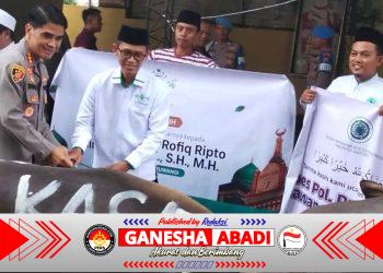 Wujud Kepedulian Sosial, Polresta Banyuwangi Tebar Hewan Kurban ke Ulama dan Mahasiswa