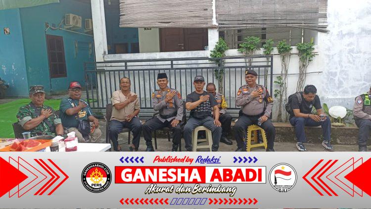 Kapolsek Dentim Rangkul Tokoh dan Jemaat Masjid Al Taqwa dalam Forum Ngopi Kamtibmas