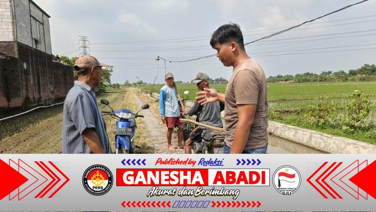 Pemungut Sampah Temukan Proyektil Bekas Tajam di depan SPBU Singkalan Balongbendo