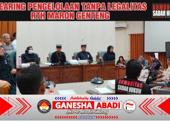 Ketua Komunitas Sadar Hukum Banyuwangi Kecam Dugaan Pengelolaan Tanpa Legalitas RTH Maron Genteng