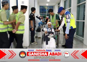 Lanud Sjamsudin Noor Hadir di Tengah Jamaah, Mengawal Keberangkatan Haji dengan Sepenuh Hati