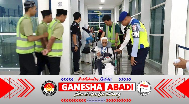 Lanud Sjamsudin Noor Hadir di Tengah Jamaah, Mengawal Keberangkatan Haji dengan Sepenuh Hati