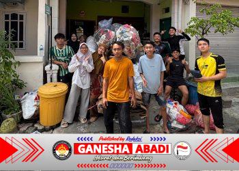 Generasi Muda LDII Rungkut Kidul Edukasi Peduli Lingkungan Lewat Bank Sampah