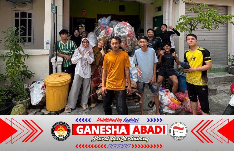 Generasi Muda LDII Rungkut Kidul Edukasi Peduli Lingkungan Lewat Bank Sampah