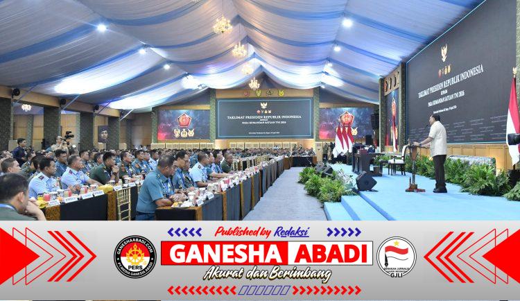 Danlanud Sultan Hasanuddin Hadiri Taklimat Presiden Republik Indonesia