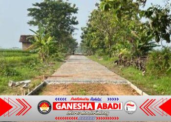Akselerasi Membuahkan Hasil Pengecoran Jalan TMMD Reguler ke-128 Kodim Sragen Capai 50 Persen