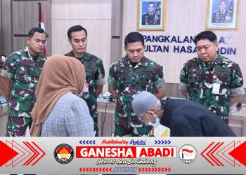 Danlanud Sultan Hasanuddin Saksikan Tahap Akhir Pelepasan Hak Tanah Pengganti Aset TNI AU Becakayu