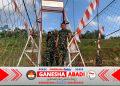 ‎Pastikan Infrastruktur Tepat Sasaran dan Berkualitas, Itjenad Tinjau Jembatan Gantung Garuda di Wilayah Kodim 0728/Wonogiri  ‎