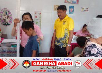 Bhabinkamtibmas Desa Dangin Puri Kaja Hadiri Kegiatan Posyandu dalam Upaya Pencegahan Stunting