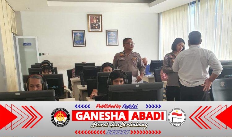 Bimbingan Humanis Satpas SIM Polresta Denpasar, Pemohon Dibekali Pemahaman Sebelum Ujian Teori