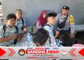 Bhabinkamtibmas Sumerta Kaja Laksanakan Sambang Door To Door System di Wilayah Binaan