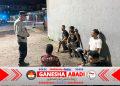 Patroli Sambang Kamtibmas, Polsek Denpasar Barat Ajak Pekerja Laundry Jaga Keamanan Lingkungan