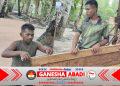 Satgas TMMD Tuntaskan Pemasangan Pintu MCK Umum di Kampung Keakwa