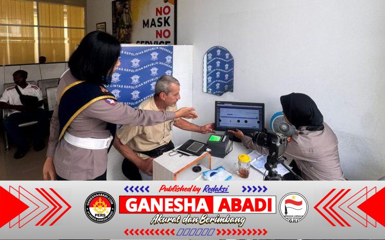Pelayanan Humanis Satpas SIM Polresta Denpasar, Pemohon Dibantu Langsung dengan Ramah dan Profesional