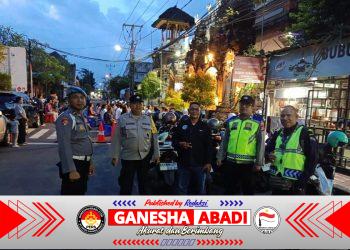 Polsek Denpasar Timur Intensifkan Pengamanan di Sejumlah Gereja pada Perayaan Kenaikan Yesus Kristus 2026