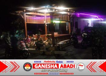 Malam Hari Tetap Siaga, Babinsa dan Bhabinkamtibmas Sambi Patroli Jaga Kondusifitas Wilayah