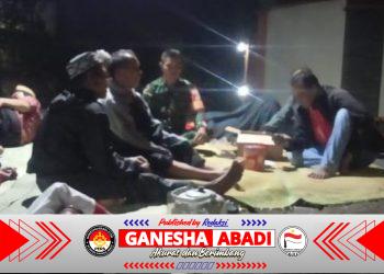 Pererat Silaturahmi dan Jaga Kondusifitas Wilayah, Babinsa Koramil Nogosari Laksanakan Patroli.
