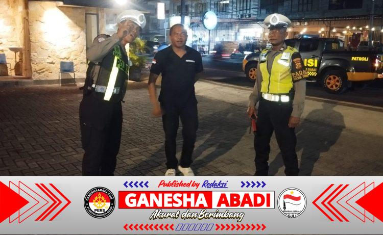 Patroli Blue Light Polsek Denpasar Barat Intensifkan Pengamanan, Antisipasi Curanmor dan Gangguan Kamtibmas