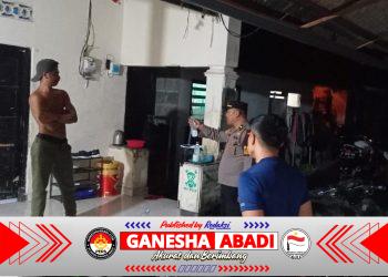 Polsek Dentim Bergerak Cepat Usai Terima Laporan Keributan Penghuni Kos Melalui Layanan 110