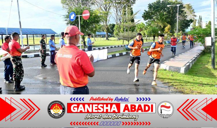 Uji Ketahanan dan Fisik Prajurit, Lanud Sjamsudin Noor Gelar Garjas Semester I Tahun 2026