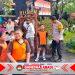 Bhabinkamtibmas Sumerta Kelod Atensi Gerakan Literasi Membaca Desa dalam Peringatan Hari Perpustakaan Nasional