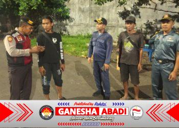 Polsek Kawasan Pelabuhan Benoa Gelar Tibduktang, Tiga Penduduk Pendatang Terjaring Pemeriksaan