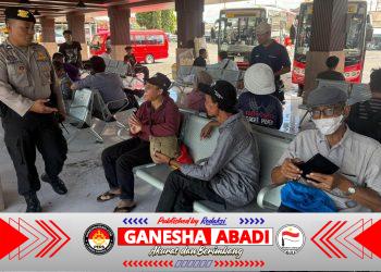 Polsek Denpasar Utara Intensifkan KRYD di Terminal Ubung, Antisipasi Premanisme dan Gangguan Kamtibmas
