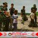 Aksi Bersih Pantai Keakwa oleh Satgas TMMD Kodim 1710/Mimika