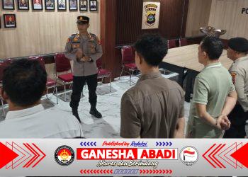 Apel Jampim: Kapolsek Dentim Arahkan Personel Maksimalkan Patroli di Titik Rawan Gangguan Kamtibmas
