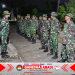 Jaga Kedisiplinan dan Evaluasi Kerja, Danramil 02/Karangmalang Pimpin Apel Malam Satgas TMMD ke-128 di Desa Puro