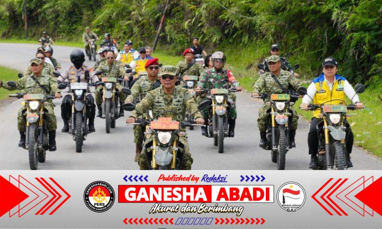 Kasum TNI Melaksanakan Kunjungan Kerja ke Wilayah Kabupaten Tapteng dan Tapsel Sumatera Utara