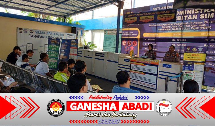 Satpas SIM Polresta Denpasar Perkuat Pelayanan: Berikan Penjelasan Lengkap Kepada Pemohon SIM