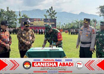Dandim Wonogiri Bacakan Amanat Pangdam IV/Diponegoro, TMMD Sengkuyung Tahap II TA 2026 Resmi Ditutup