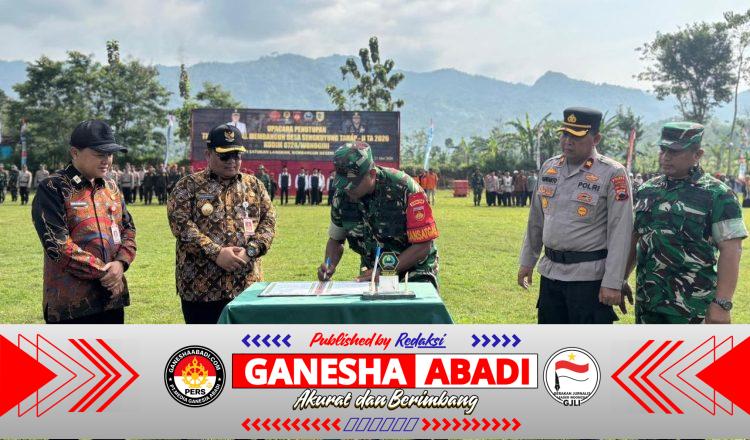 Dandim Wonogiri Bacakan Amanat Pangdam IV/Diponegoro, TMMD Sengkuyung Tahap II TA 2026 Resmi Ditutup