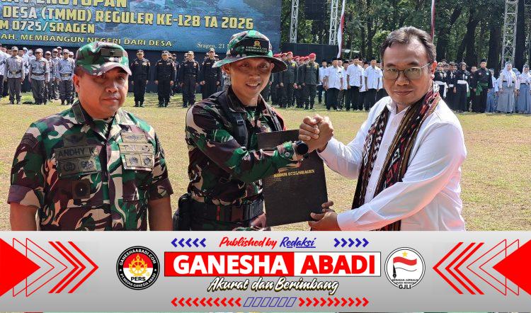 Kasdam IV/Dip tutup TMMD Reg 128 di Sragen