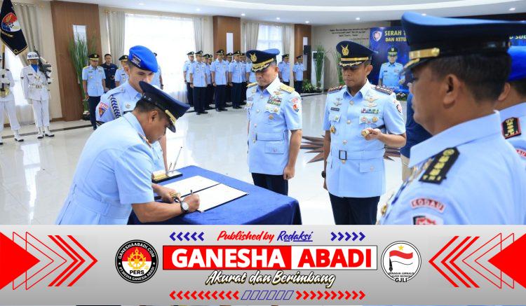 Kolonel Pnb Vincentius Endy Hadi Putra Resmi Jabat Danlanud Sultan Hasanuddin