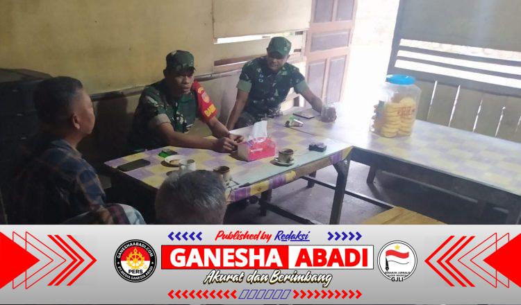 Babinsa Koramil 06 Batuwarno Aktif Jalin Komunkasi Sosial Dengan Warga