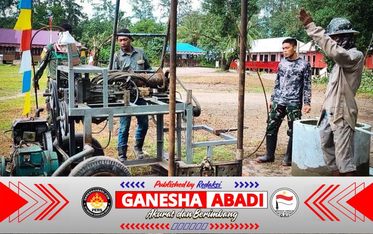 Sumur Bor Pertama Hadir di Kampung Keakwa, Warga Tak Lagi Bergantung pada Air Hujan