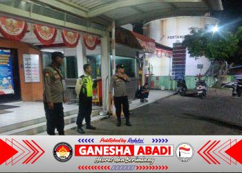 Cegah Gangguan Kamtibmas Polsek Benoa Laksanakan Patroli Gabungan
