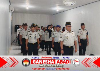 Rutan Kelas IIB Buntok Ikuti Apel Siaga Pengamanan Libur Idul Adha 1447.H