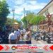 Bhabinkamtibmas Kel. Dangin Puri Atensi Rangkaian Upacara Ngaben di Banjar Kayumas Kelod