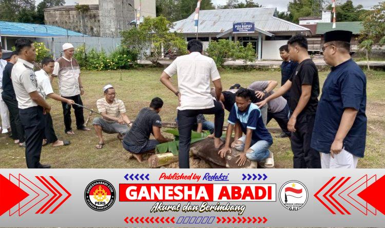 Rutan Kelas IIB Buntok Laksanakan Penyembelihan Hewan Kurban, Wujudkan Semangat Berbagi dan Pembinaan Kepribadian