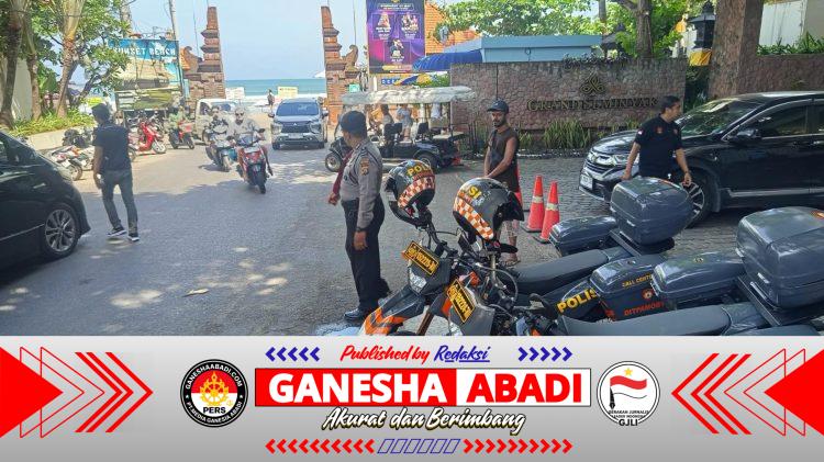 Patroli Dialogis Sat Pamobvit Polresta Denpasar Perkuat Rasa Aman di Kawasan Wisata