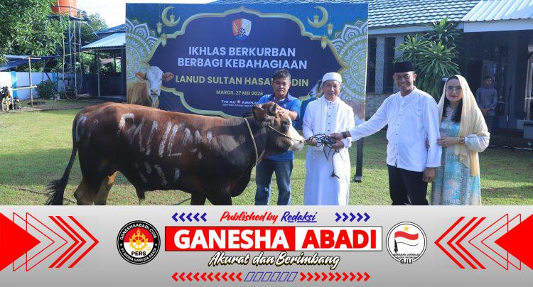 Idul Adha Penuh Makna di Lanud Sultan Hasanuddin, Ribuan Warga Ikuti Sholat Id dan Berbagi Kebahagiaan Melalui Kurban