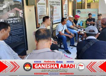 Kapolsek Kawasan Pelabuhan Benoa Gelar Tatap Muka dan Kopi Bareng Bersama Pengurus ABK.